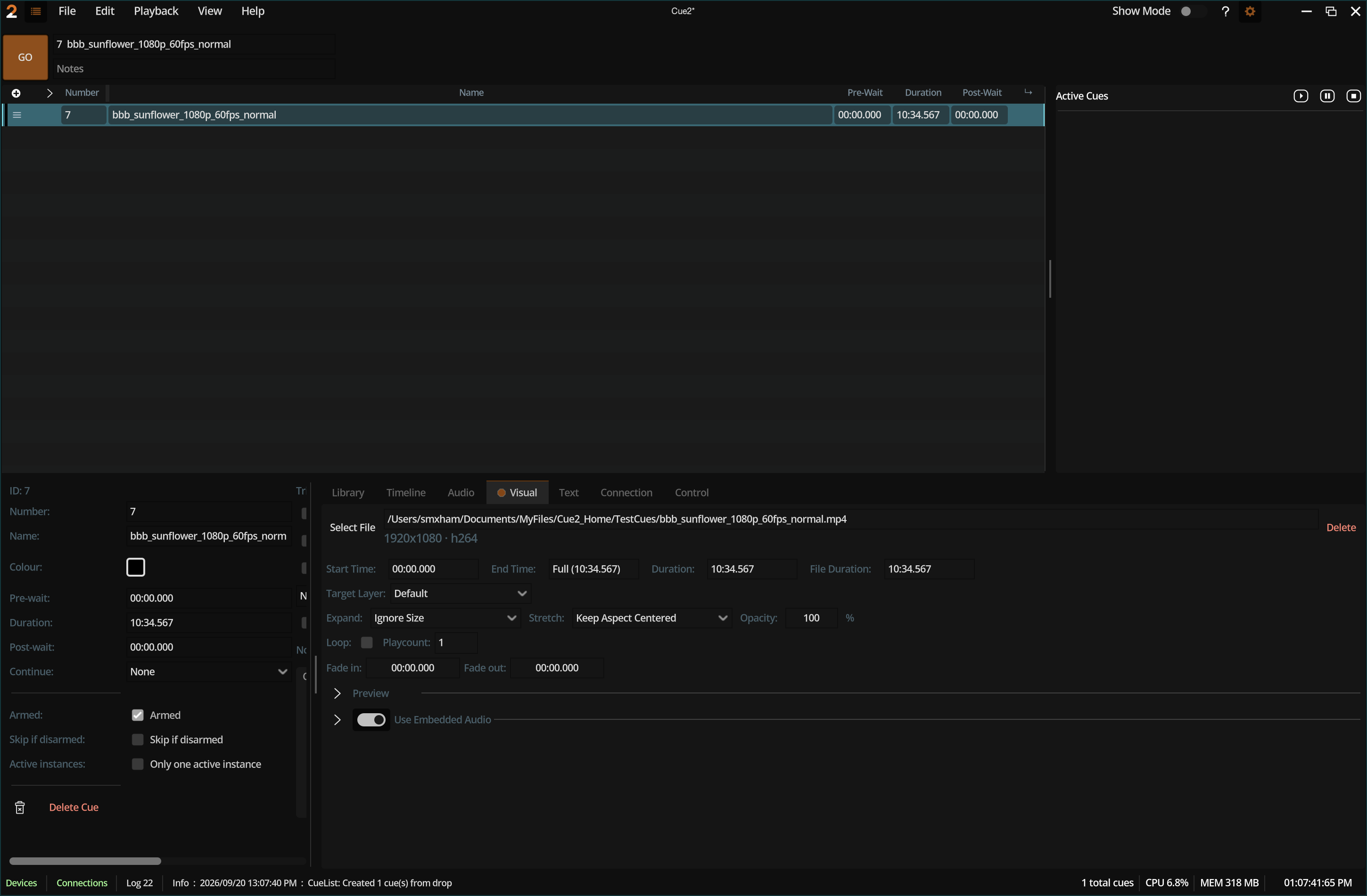 Video component